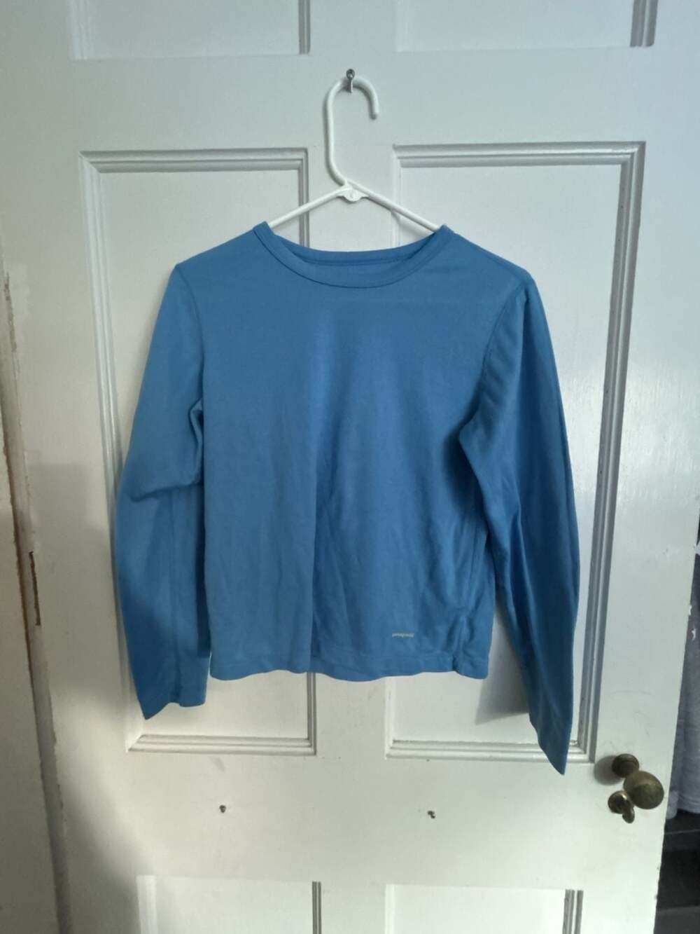 Patagonia Capilene Long Sleeve Shirt Size S Blue